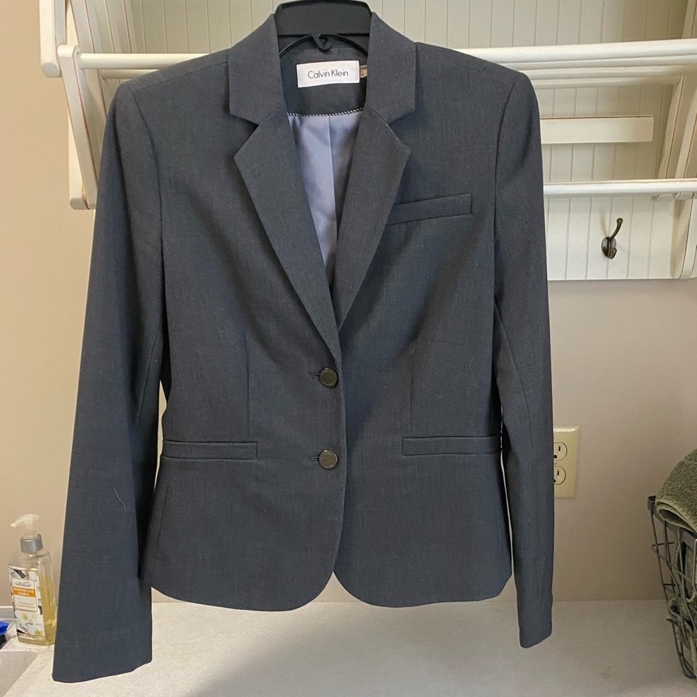 Calvin Klein Blazer - Charcoal Gray